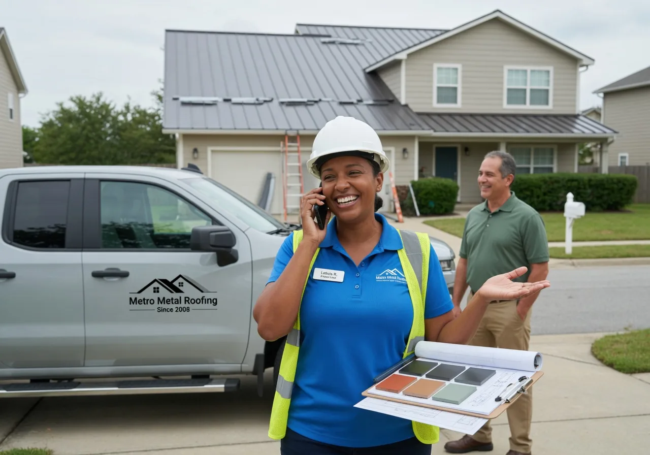 Storm Damage Metal Roof Repair in Troutville, PA